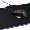 battletron gaming muismat - led verlichting - usb aansluiting - gamers-mousepad-lichtgevend- rgb - led