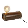 Bamboestam tafellamp - E27 fitting - 24x11x8.3 cm.