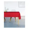 Slimline tafelkleed vlek en waterafstotend rood