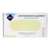latex handschoenen gepoederd