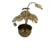 Decoratie Plant Metaal Messing, 40,5cm