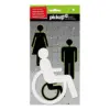 Pickup Route Acryl Pro 3D Picto Rolstoel wit - 2110000104