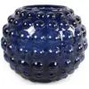 COUNTRYFIELD Theelichthouder Perly L18/15cm Blauw