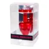 Diogol - Anni R Buttplug Oog Rood Crystal Rood 25 mm