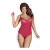 Obsessive Rosalyne Teddy - Erotische Body - Maat S/M - Rood