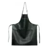 Dutchdeluxes Lederen Schort Amazing Apron - Zwart