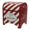 Kerst Mailbox papr l16b20.3h23.5cm rd/wit