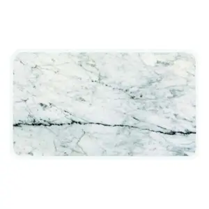Zak!Designs Osmos Serveerschaal - Rechthoekig - 23,5 x 16 x 0,4 cm - Wit/marmer