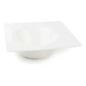 Chic Verso amuse schaaltje wit vierkant 18*18 cm