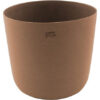 Point Virgule Garden bloempot gerecycleerd hout & steenpoeder D25cm H22cm terracotta