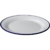 style borden melamine wit blauw