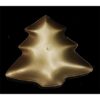 Goudkleurige kerstboom bordje 19*21