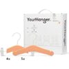 YourHanger baby kledinghangers hanger box orange - 9 stuks